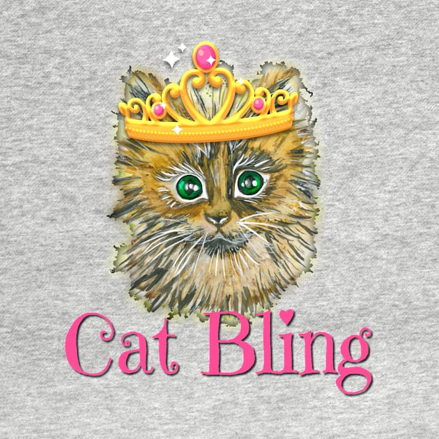 Cat Bling by AlondraHanley